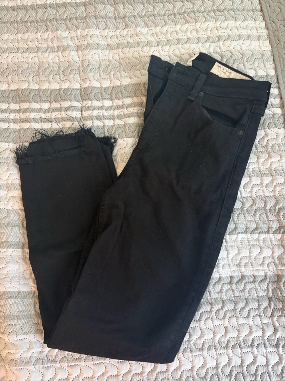 Rag And Bone Black Wren Jeans